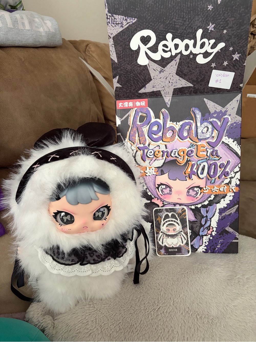 REBABY Teenage Era 400% Plush Doll
